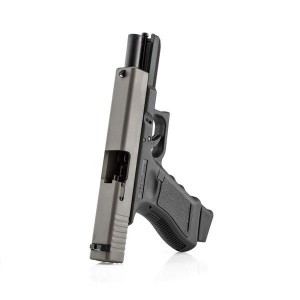 STARK ARMS Glock 17 Combat Super Grade, с доп. CO2 магазином, в кейсе, Titanum/Black (EG3-S17-TI02)